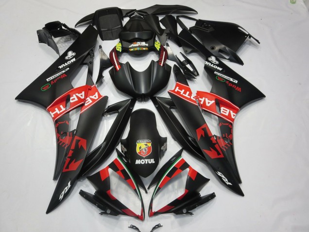 Shop Abarth Matte Yamaha R6 Motorcycle Fairings 06-07