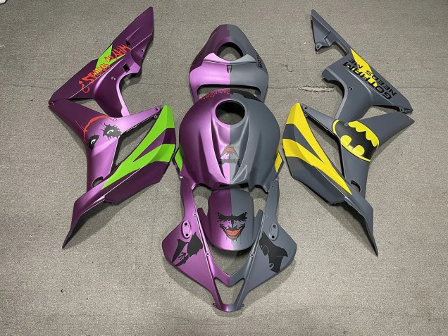 Shop Bat Man vs Joker Matte Honda CBR600RR Motorcycle Fairings 07-08