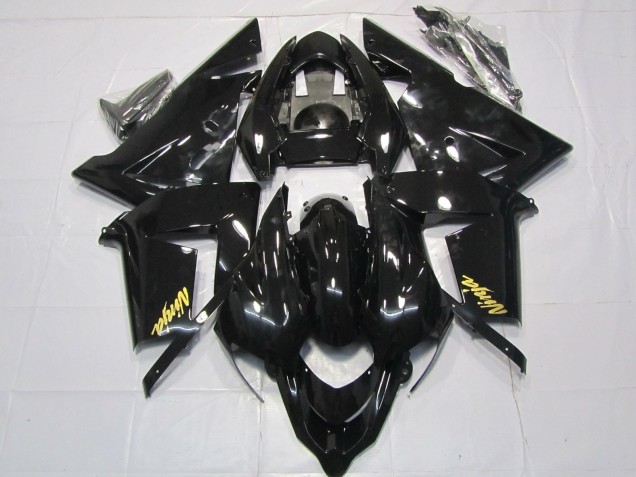 Shop Black Gold Kawasaki ZX10R Motorcycle Fairings 04-05