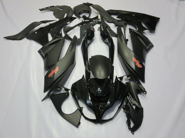 Shop Black Kawasaki ZX6R Motorcycle Fairings 09-12