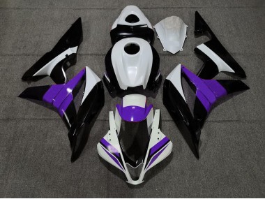 Shop Black White and Purple Honda CBR600RR Motorcycle Fairings 07-08