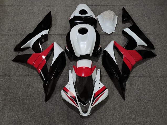 Shop Black White and Red Honda CBR600RR Motorcycle Fairings 07-08