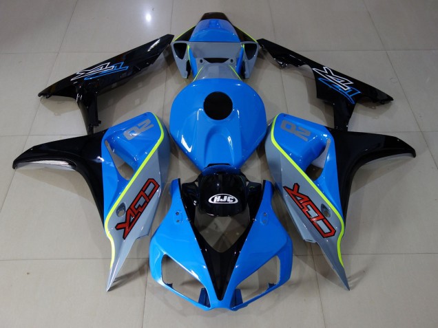 Shop Blue and Black Custom CBR Honda CBR1000RR Motorcycle Fairings 06-07