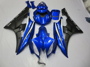 Shop Blue and Black Design Yamaha R6 Motorcycle Fairings 06-07