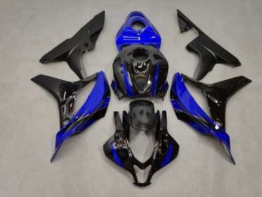 Shop Blue and Black Honda CBR600RR Motorcycle Fairings 07-08