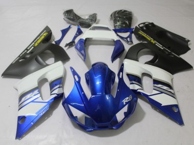 Shop Blue and Matte Yamaha R6 Motorcycle Fairings 98-02