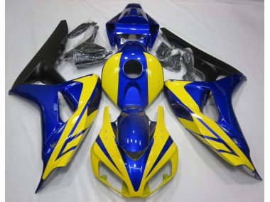 Shop Blue and Yellow Honda CBR1000RR Motorcycle Fairings 06-07