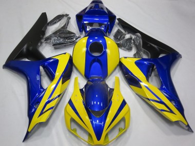 Shop Blue and Yellow Honda CBR1000RR Motorcycle Fairings 06-07