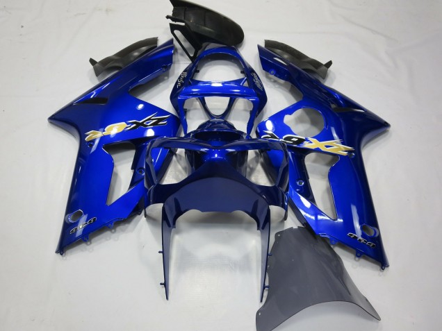 Shop Blue OEM Style Kawasaki ZX6R Motorcycle Fairings 03-04