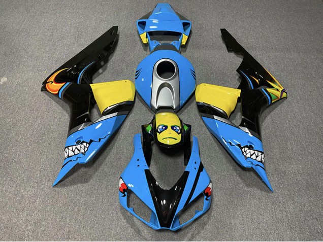 Shop Blue Shark Honda CBR1000RR Motorcycle Fairings 06-07