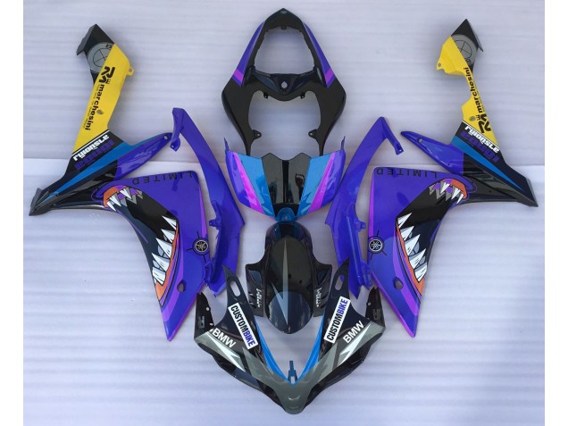 Shop Blue Shark Yamaha R1 Motorcycle Fairings 07-08