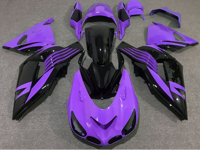 Shop Bright Purple Kawasaki ZX14R Motorcycle Fairings 06-11