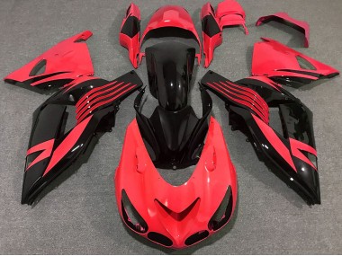 Shop Bright Red Kawasaki ZX14R Motorcycle Fairings 06-11