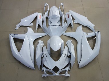 Shop Bright White and Red Suzuki GSXR750 Motorcycle Fairings 08-10