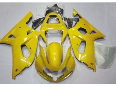 Shop Bright Yellow Suzuki GSXR750 Motorcycle Fairings 01-03