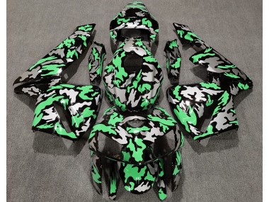 Shop Camo & LIGHT GREEN Honda CBR600RR Motorcycle Fairings 05-06