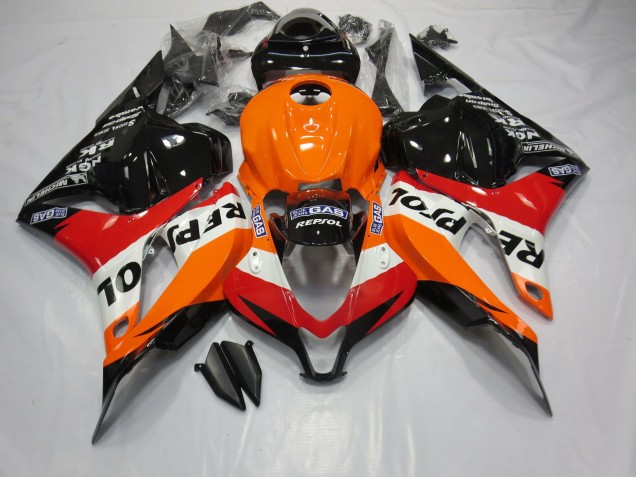 Shop Classic Repsol Style Honda CBR600RR Motorcycle Fairings 09-12