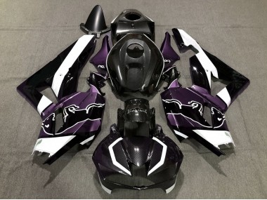 Shop Custom Purple Carbon Bull Honda CBR600RR Motorcycle Fairings 13-20