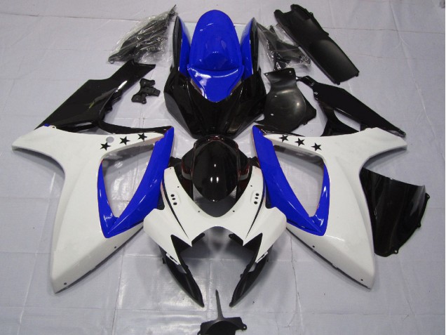 Shop Dark Blue Star Suzuki GSXR750 Motorcycle Fairings 06-07