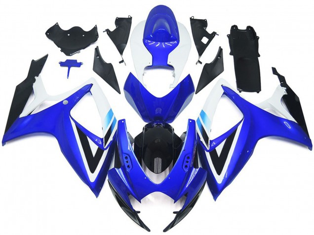 Shop Deep Blue and Light Blue OEM Style Suzuki GSXR750 Motorcycle Fairings 06-07