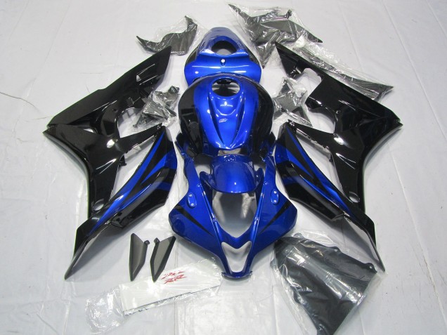 Shop Deep Blue Gloss Honda CBR600RR Motorcycle Fairings 07-08