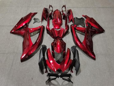 Shop Deep Red Suzuki GSXR750 Motorcycle Fairings 08-10