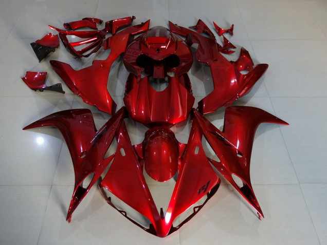 Shop Deep Red Yamaha R1 Motorcycle Fairings 04-06