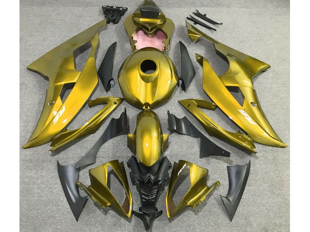 Shop Deep Yellow Yamaha R6 Motorcycle Fairings 08-16