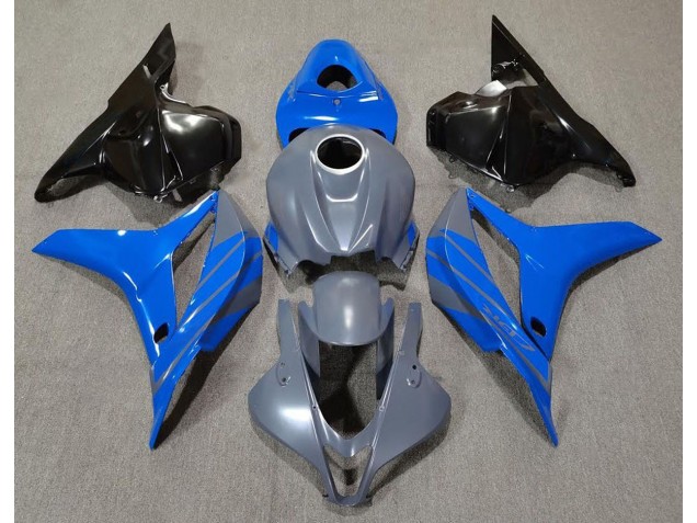 Shop Double Blue on Gray Honda CBR600RR Motorcycle Fairings 09-12