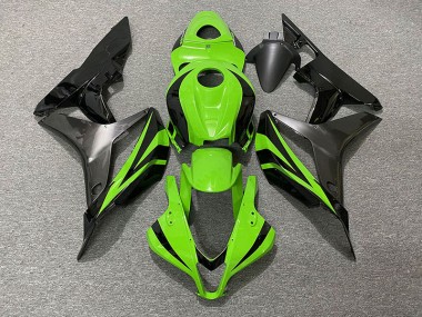 Shop Electric Green OEM Style & Grey Honda CBR600RR Motorcycle Fairings 07-08