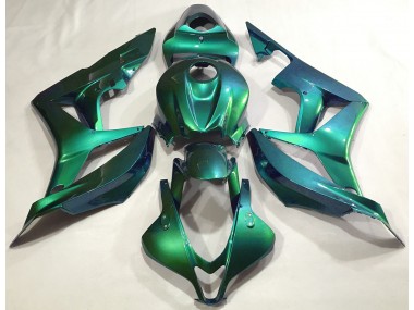 Shop Emerald Green Plain Honda CBR600RR Motorcycle Fairings 07-08