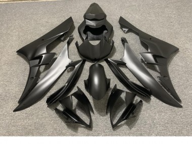 Shop Full Matte Black Yamaha R6 Motorcycle Fairings 06-07