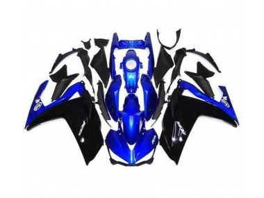 Shop Gloss Black and Blue Yamaha R3 Motorcycle Fairings 15-18