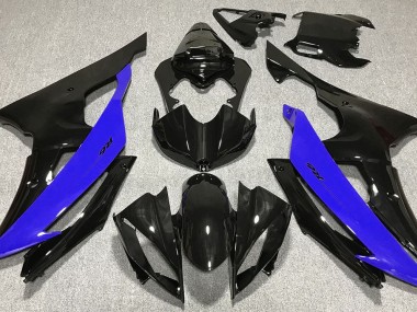 Shop Gloss Black & Blue Yamaha R6 Motorcycle Fairings 08-16