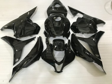 Shop Gloss Black Honda CBR600RR Motorcycle Fairings 09-12