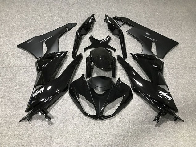 Shop Gloss Black Kawasaki ZX6R Motorcycle Fairings 09-12