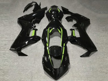 Shop Gloss Black & Lime Green Lining- CBR1000RR 17-19 Honda CBR1000RR Motorcycle Fairings 17-19