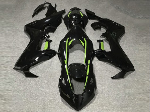 Shop Gloss Black & Lime Green Lining- CBR1000RR 17-19 Honda CBR1000RR Motorcycle Fairings 17-19