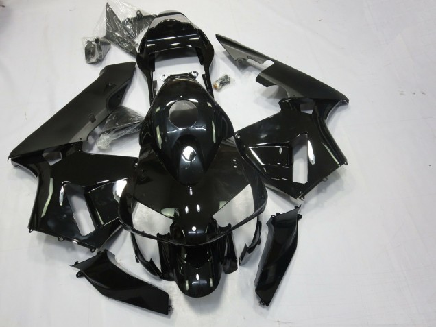 Shop Gloss Black & Matte Honda CBR600RR Motorcycle Fairings 03-04