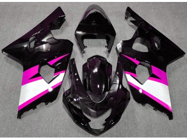 Shop Gloss Black & Pink Suzuki GSXR750 Motorcycle Fairings 04-05