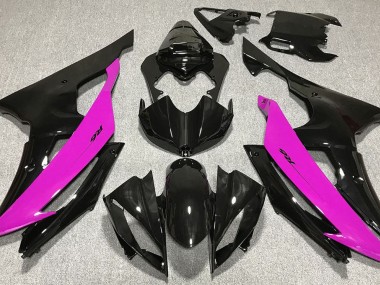 Shop Gloss Black & Pink Yamaha R6 Motorcycle Fairings 08-16