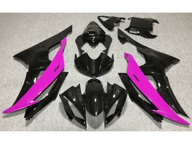 Shop Gloss Black & Pink Yamaha R6 Motorcycle Fairings 08-16