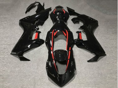 Shop Gloss Black W Red Lining Honda CBR1000RR Motorcycle Fairings 17-19