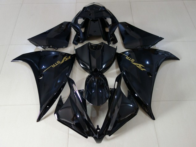 Shop Gloss Black Yamaha R1 Motorcycle Fairings 13-14