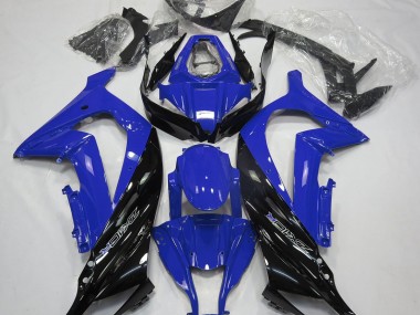 Shop Gloss Blue and Black Kawasaki ZX10R Motorcycle Fairings 11-15