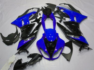 Shop Gloss Blue and Black Kawasaki ZX6R Motorcycle Fairings 09-12