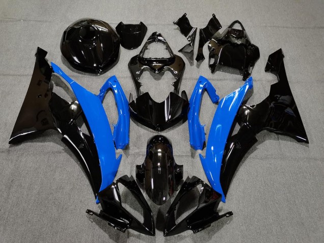 Shop Gloss Blue and Black Yamaha R6 Motorcycle Fairings 08-16