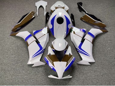 Shop Gloss Blue and Brown Honda CBR1000RR Motorcycle Fairings 12-16