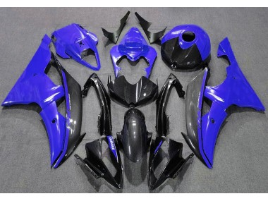 Shop Gloss Blue and Carbon Yamaha R6 Motorcycle Fairings 08-16