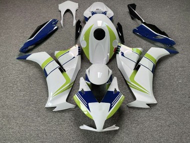 Shop Gloss Blue and Lime Honda CBR1000RR Motorcycle Fairings 12-16